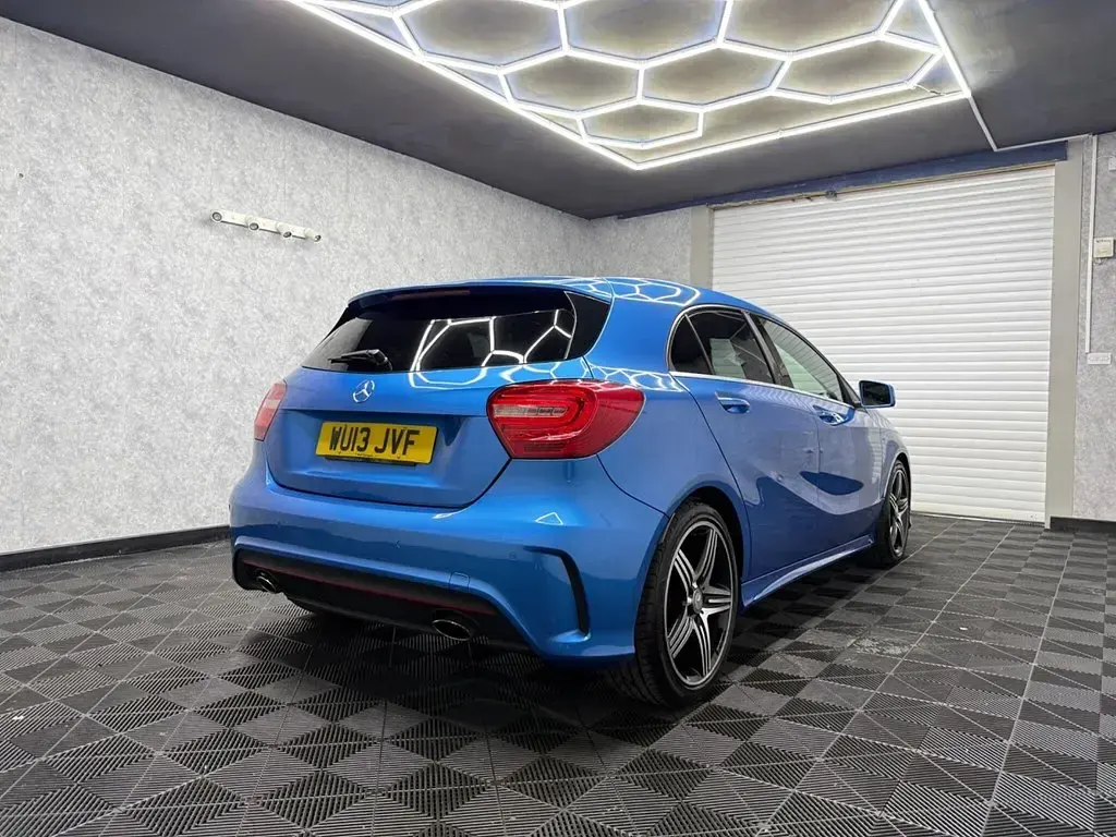 Used Mercedes A250 AMG 2013 Blue Hatchback