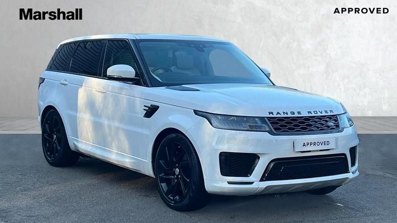 White Used 2019 Land Rover Range Rover Sport HSE Dynamic SUV | £31,330 (Expensive) - Image 1/4