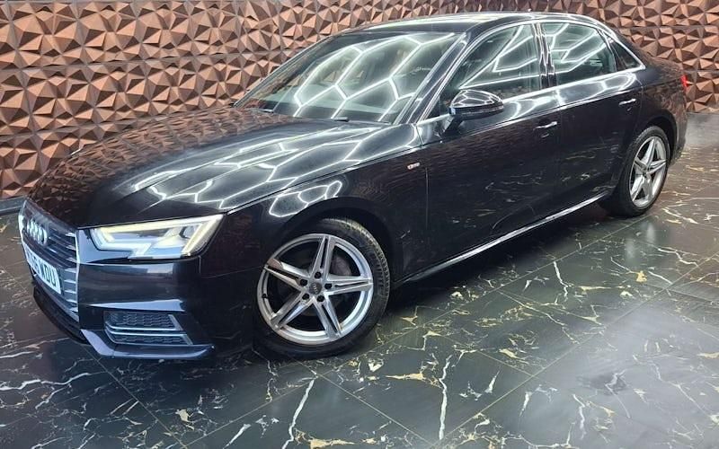 Used Audi A4 S-Line 190 HP (139 kW) 2016 Black Sedan
