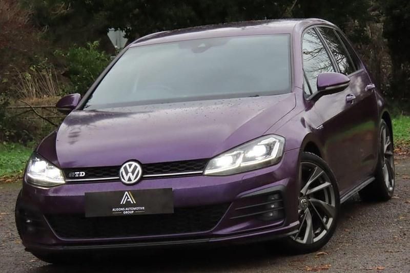 White Used 2019 VW Golf VII GTD Hatchback | £12,494 (Super price) - Image 1/1
