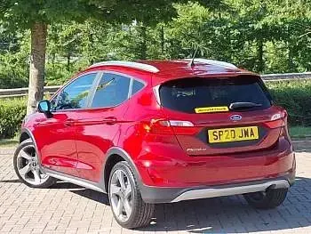 Used Ford Fiesta Active 125 HP (91 kW) 2020 Red Hatchback