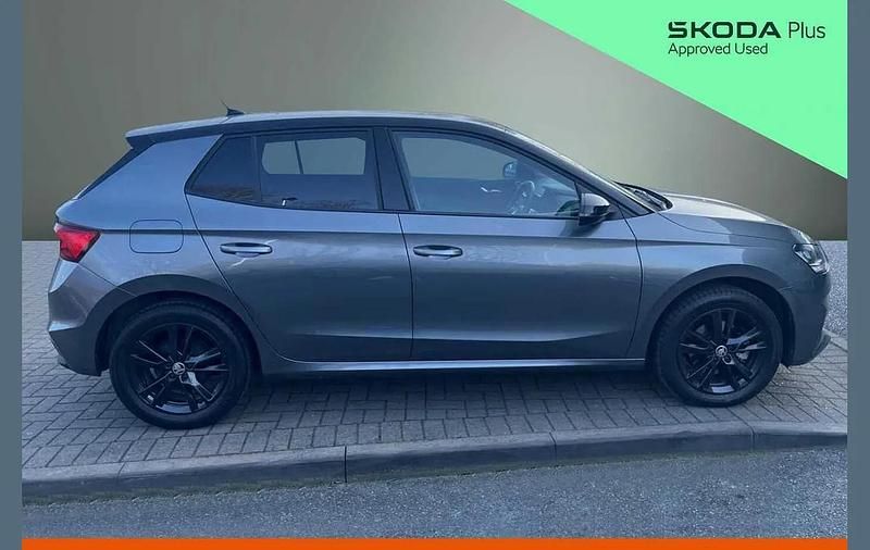 Used Skoda Fabia Colour Edition 113 HP (83 kW) 2024 Graphite grey metallic black magic pearl effect Hatchback