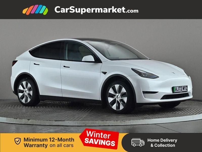 White Used 2022 Tesla Model Y Long Range AWD SUV | £25,197 (Fair price) - Image 1/4