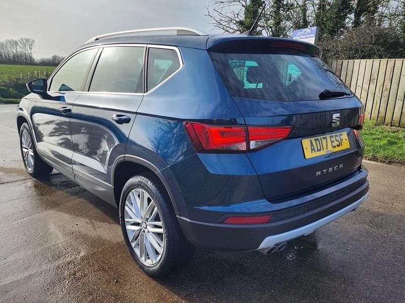 Used Seat Ateca 4Drive 150 HP (110 kW) 2017 Blue SUV