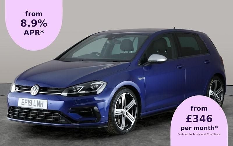 Blue Used 2019 VW Golf VII R Hatchback | £19,935 (Super price) - Image 1/2