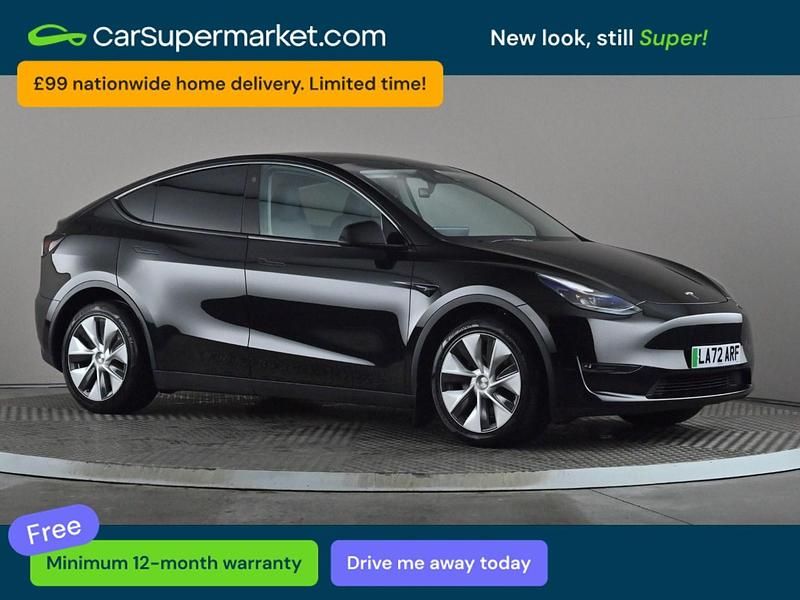 Used Tesla Model Y Long Range AWD 378 kW (514 HP) 2022 Black SUV