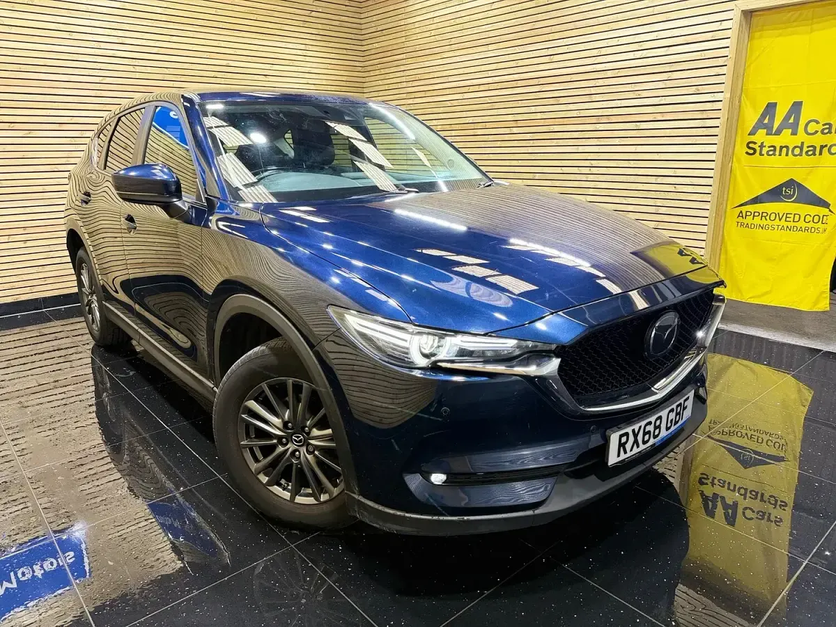 Usado Mazda CX-5 165 HP (121 kW) 2018 Azul SUV
