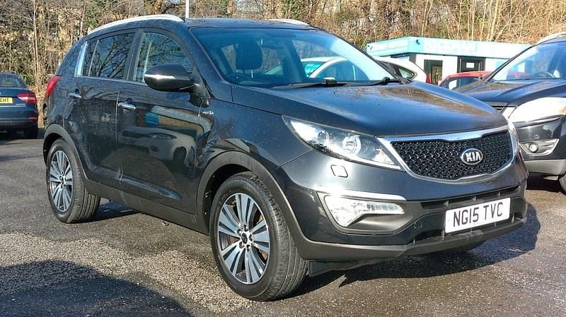 Used Kia Sportage 134 HP (98 kW) 2015 Black SUV