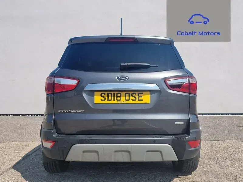 Used Ford Ecosport Titanium 125 HP (91 kW) 2018 Grey SUV