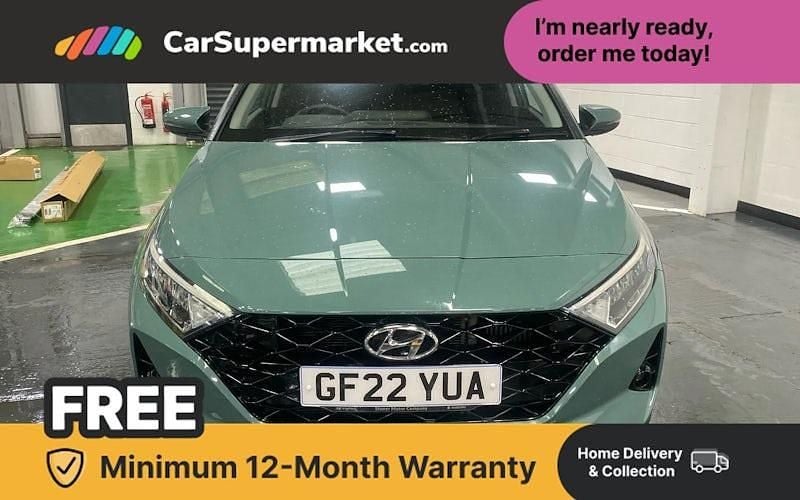 Used Hyundai i20 Premium 101 HP (74 kW) 2022 Green Hatchback
