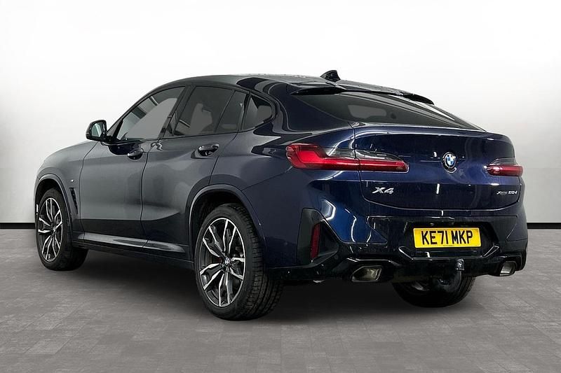 Used BMW X4 M Sport 187 HP (137 kW) 2021 Blue SUV