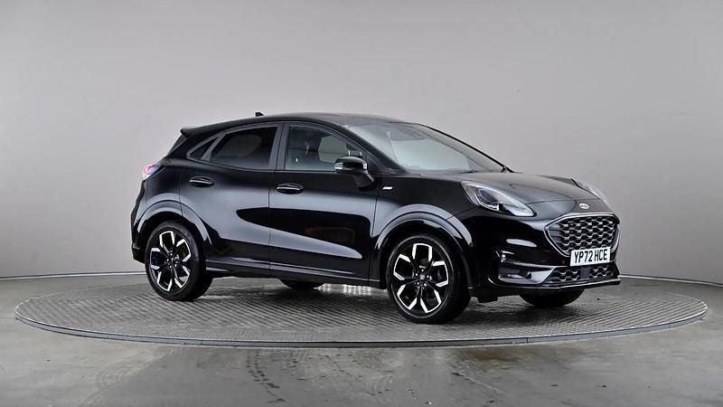 Black Used 2022 Ford Puma ST-Line X Hatchback | £14,298 - Image 1/4