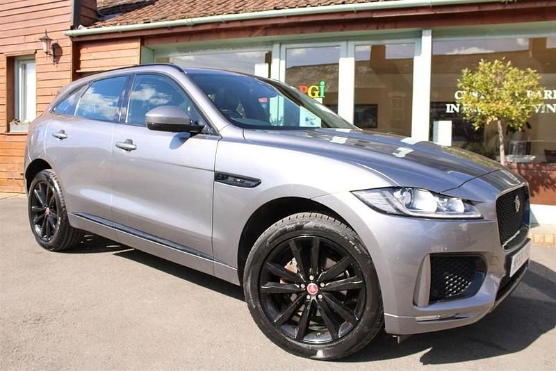 Used Jaguar F-Pace Chequered Flag 180 HP (132 kW) 2019 Grey SUV