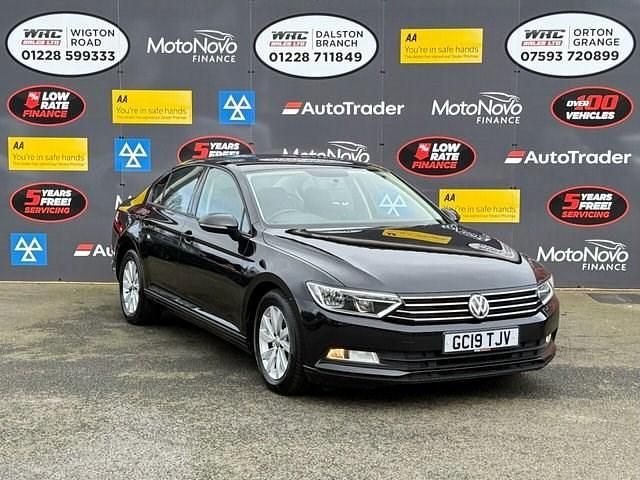 Used VW Passat S 150 HP (110 kW) 2019 Black Sedan