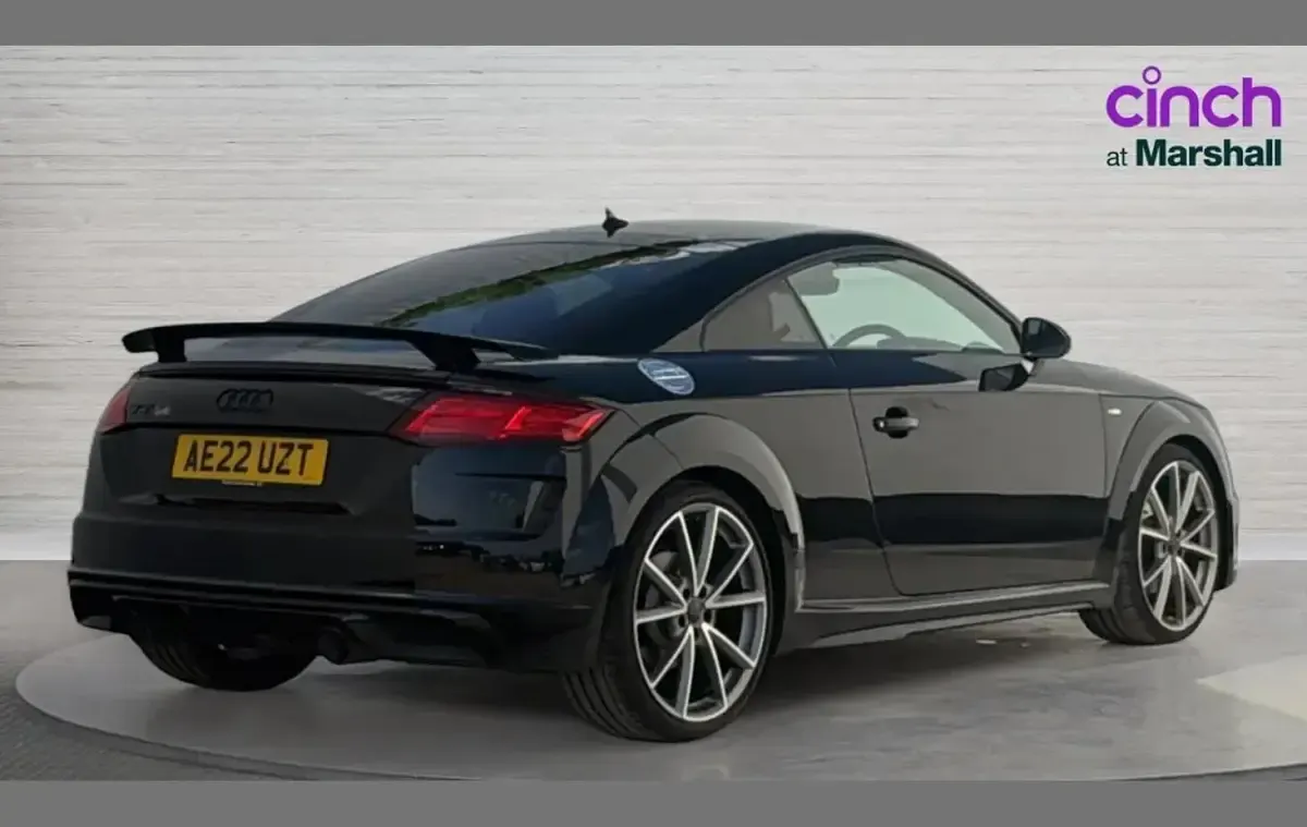 Used Audi TT Black Edition 197 HP (144 kW) 2022 Black Coupe