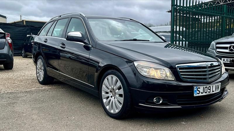 Used Mercedes C180 Elegance 2009 Black Estate