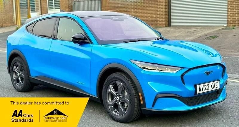 Blue Used 2023 Ford Mustang Mach-E SUV | £34,999 - Image 1/3
