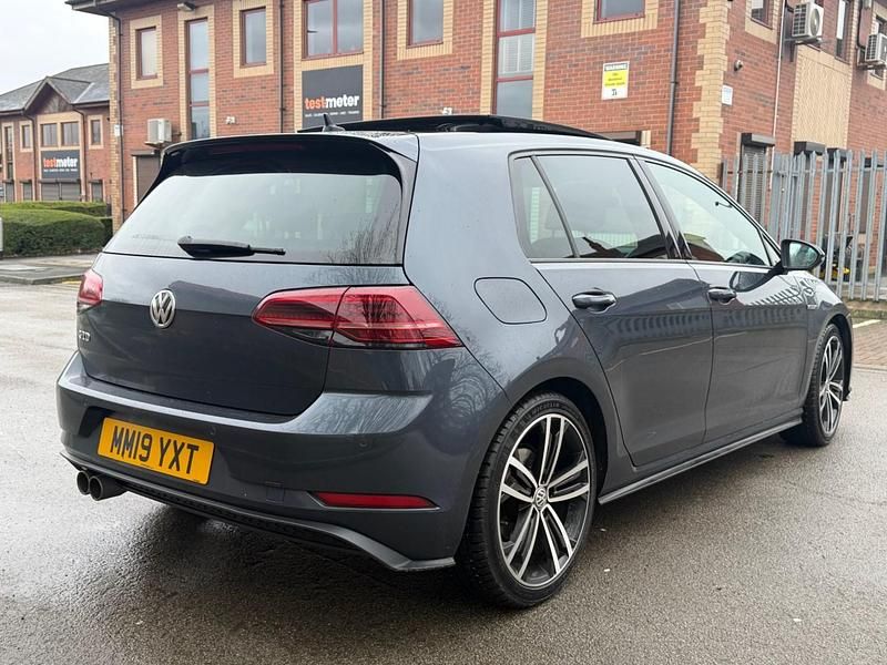Used VW Golf VII GTD 2019 Blue Hatchback