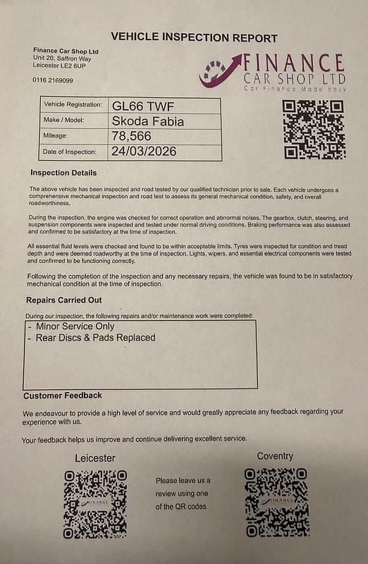 Used Skoda Fabia Monte Carlo 90 HP (66 kW) 2017 White Hatchback