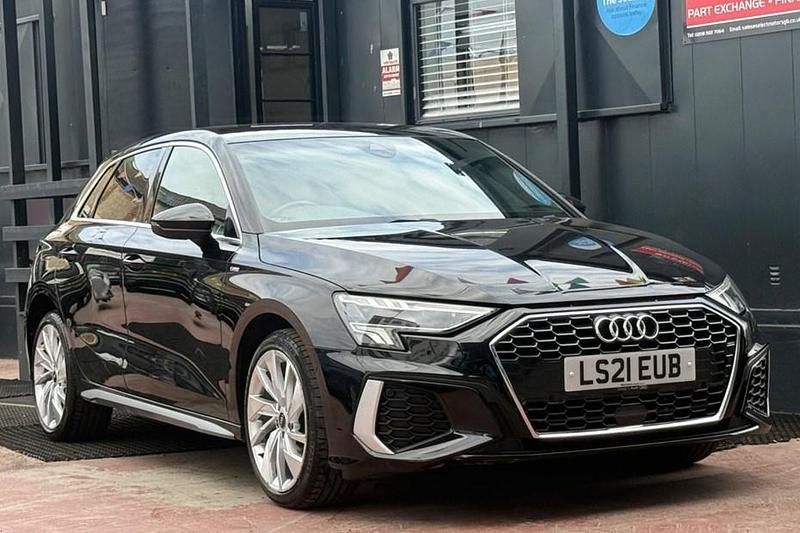 Used 2021 Audi A3 Sportback e-tron S-Line Sedan | £20,289 (Fair price) - Image 1/1