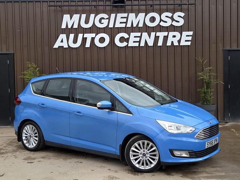 Used Ford C-MAX Titanium 150 HP (110 kW) 2016 Blue MPV