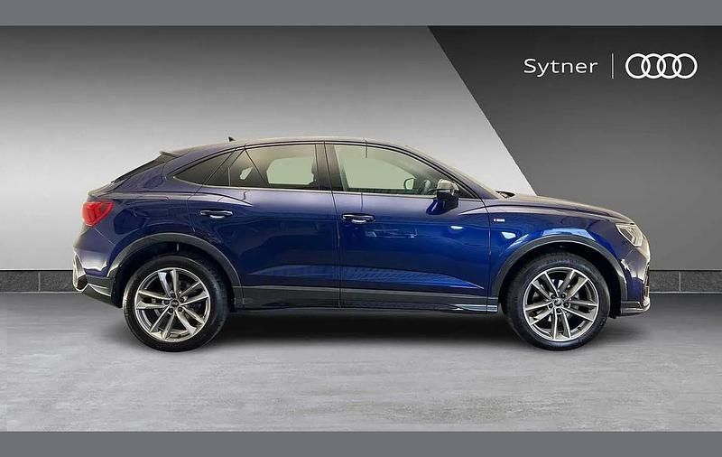 Used Audi Q3 Black Edition 150 HP (110 kW) 2023 Blue SUV