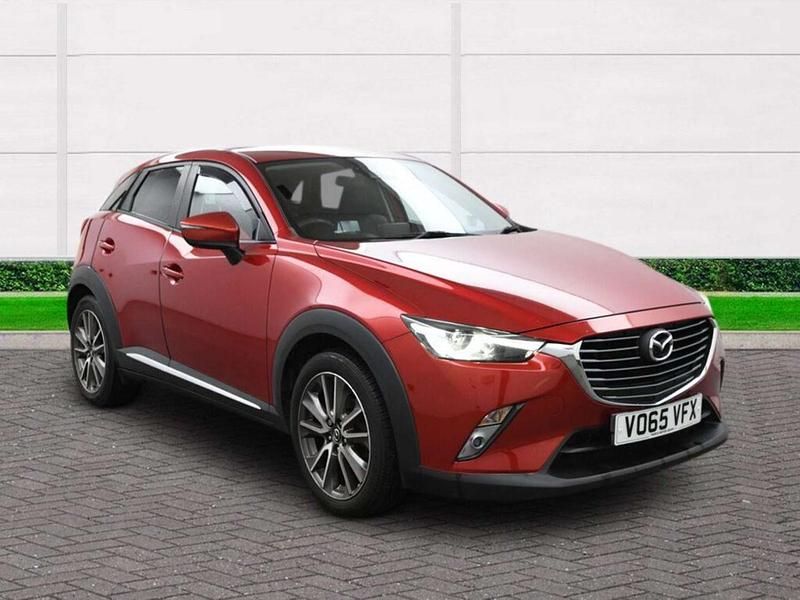Red Used 2015 Mazda CX-3 Inclusive SUV | £9,500 (Fair price) - Image 1/4