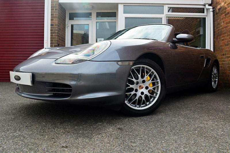 Used Porsche Boxster 228 HP (167 kW) 2003 Grey Cabriolet