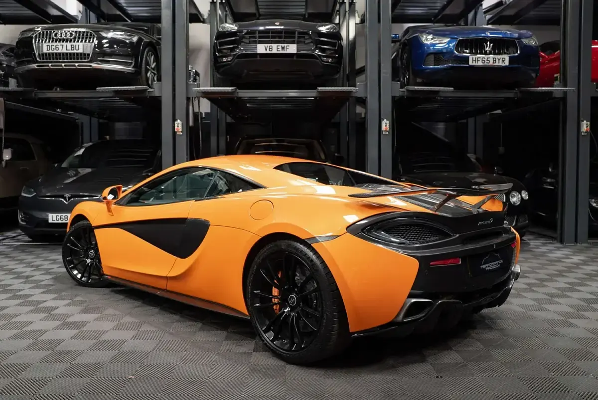 Used McLaren 570S 570 HP (419 kW) 2016 Orange Coupe