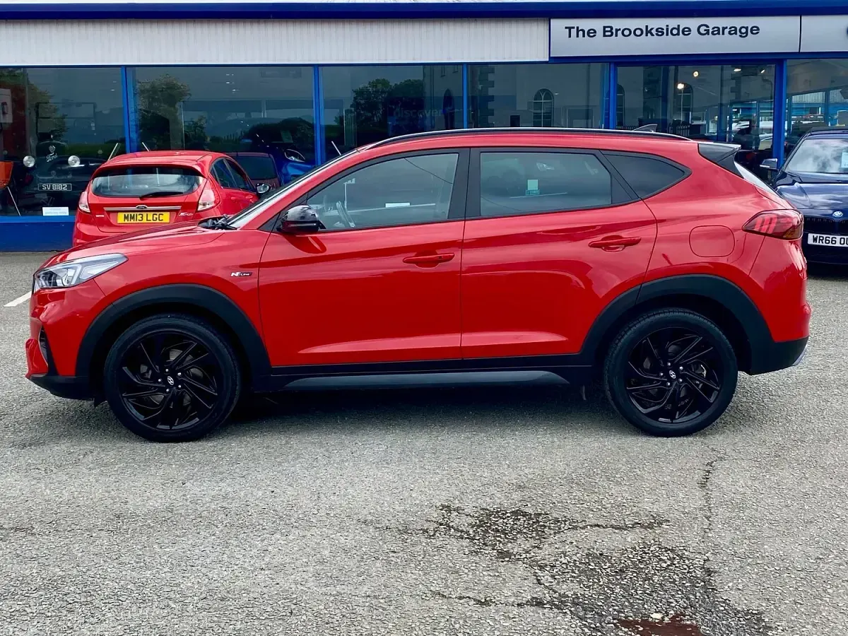 Used Hyundai Tucson N Line 177 HP (130 kW) 2020 Red SUV
