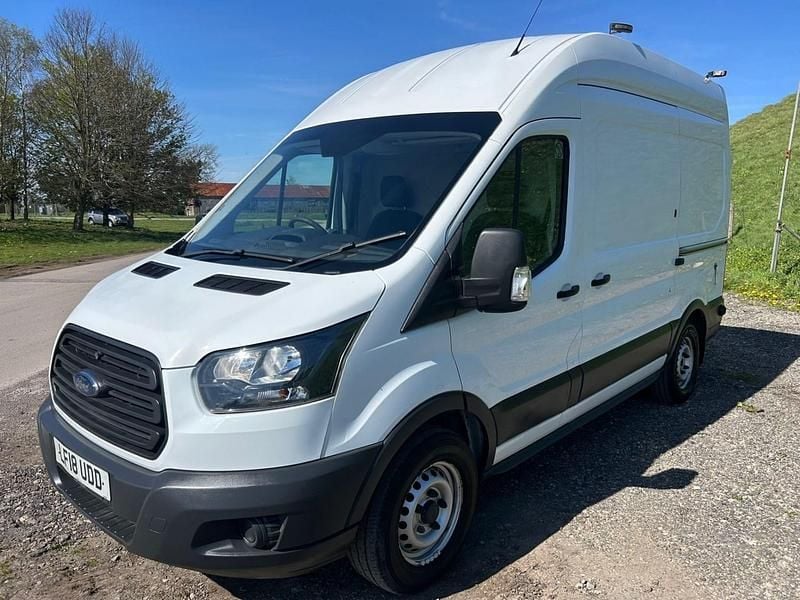 Used Ford Transit 130 HP (95 kW) 2018 White Van