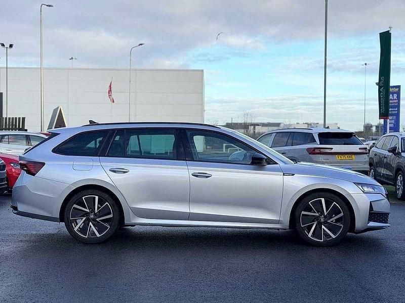 Used Skoda Octavia SportLine 110 HP (80 kW) 2025 Silver Estate
