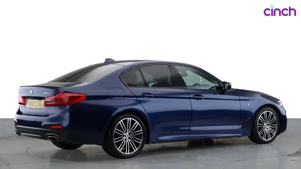 Used BMW 520 M Sport 2019 Blue Sedan