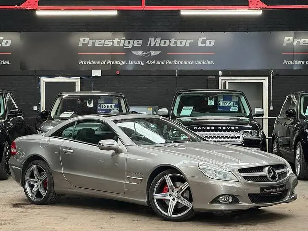 Used Mercedes SL350 2008 Silver Cabriolet