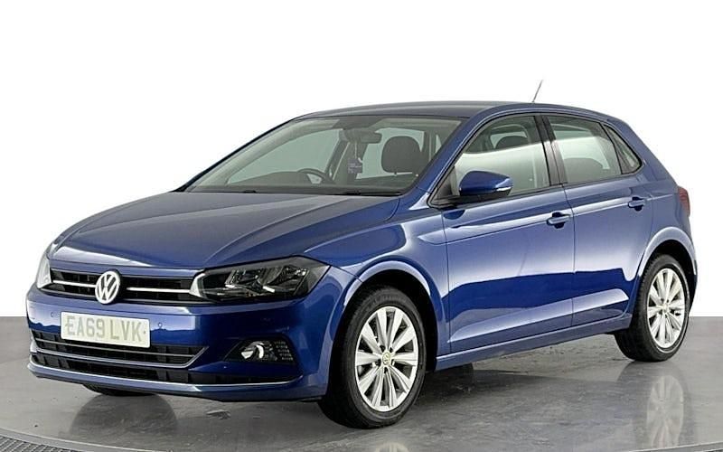 Used VW Polo SEL 116 HP (85 kW) 2019 Blue Hatchback