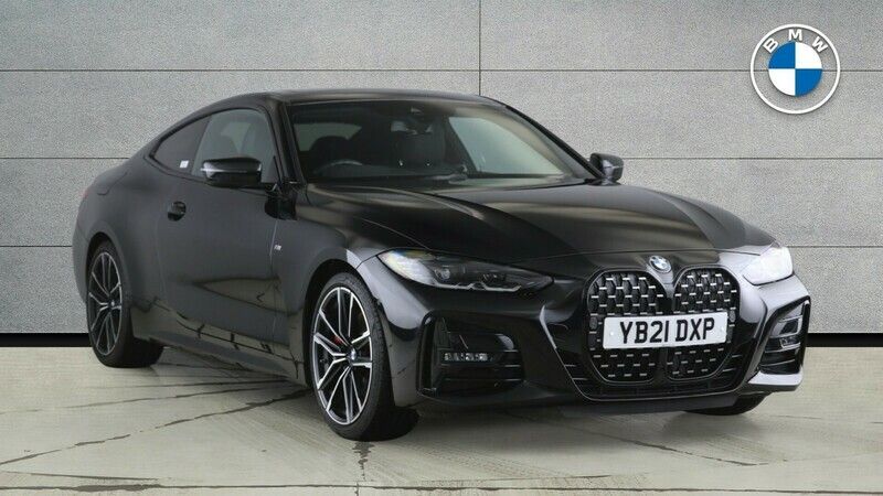Black Used 2021 BMW 420 M Sport Coupe | £42,450 - Image 1/4