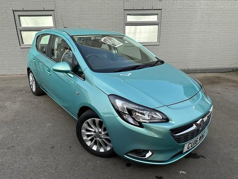 Used Vauxhall Corsa 90 HP (66 kW) 2016 Green Hatchback
