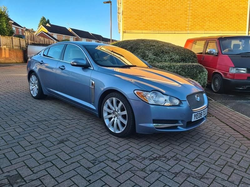 Used Jaguar XF Premium Luxury 2008 Blue Sedan