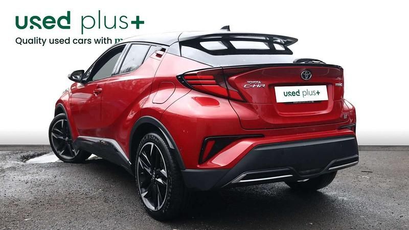 Used Toyota C-HR Sport 122 HP (89 kW) 2022 Red/black SUV