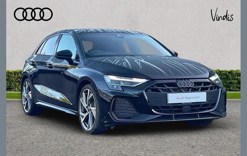 Black Used 2025 Audi A3 Black Edition Hatchback | £30,339 (Expensive) - Image 1/4