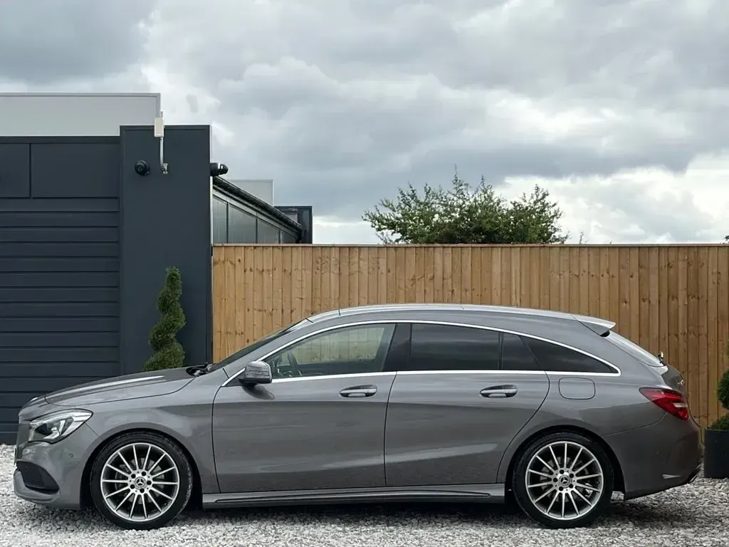 Used Mercedes CLA180 Shooting Brake AMG line 122 HP (89 kW) 2017 Grey Estate