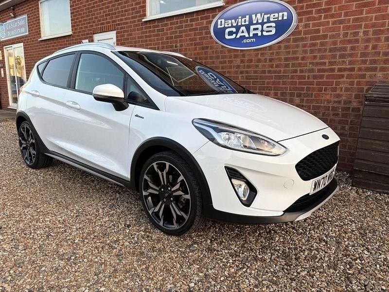 Used Ford Fiesta Active X 2020 White Hatchback