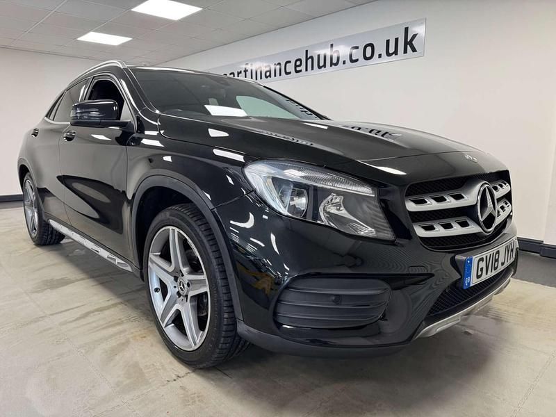 Used Mercedes GLA200 AMG line 136 HP (100 kW) 2018 Black SUV