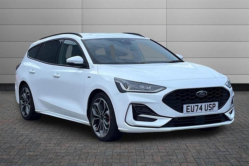 Used Ford Focus ST-Line X 155 HP (114 kW) 2024 White Estate