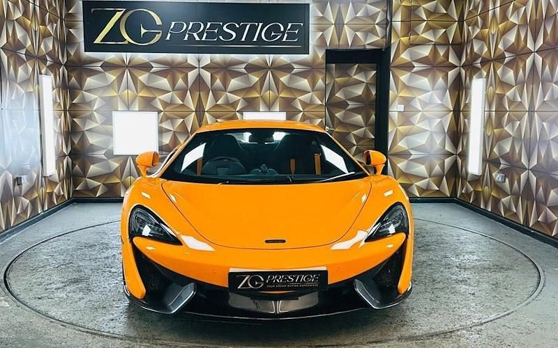 Used McLaren 570S 570 HP (419 kW) 2018 Orange Coupe