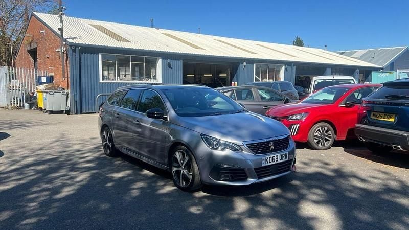 Used Peugeot 308 SW GT-line 129 HP (94 kW) 2018 Grey Estate