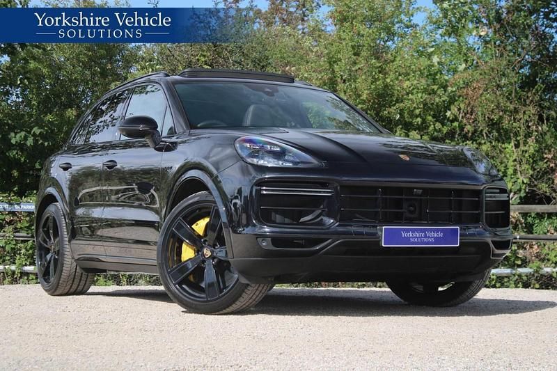 Black Used 2019 Porsche Cayenne Turbo S SUV | £64,989 - Image 1/4