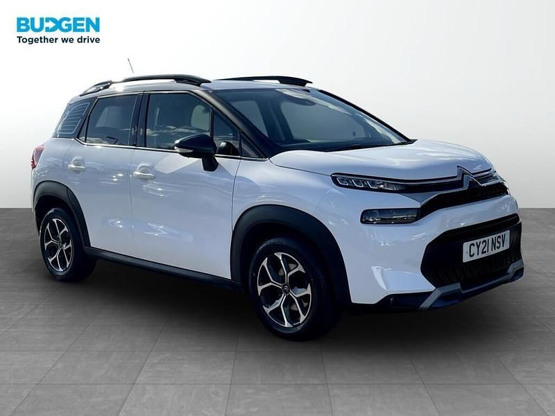 White Used 2021 Citroën C3 Aircross PureTech SUV | £10,900 (Fair price) - Image 1/4
