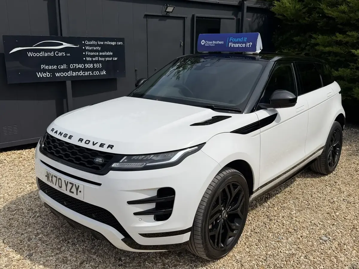 Used Land Rover Range Rover evoque R-Dynamic 2020 White SUV