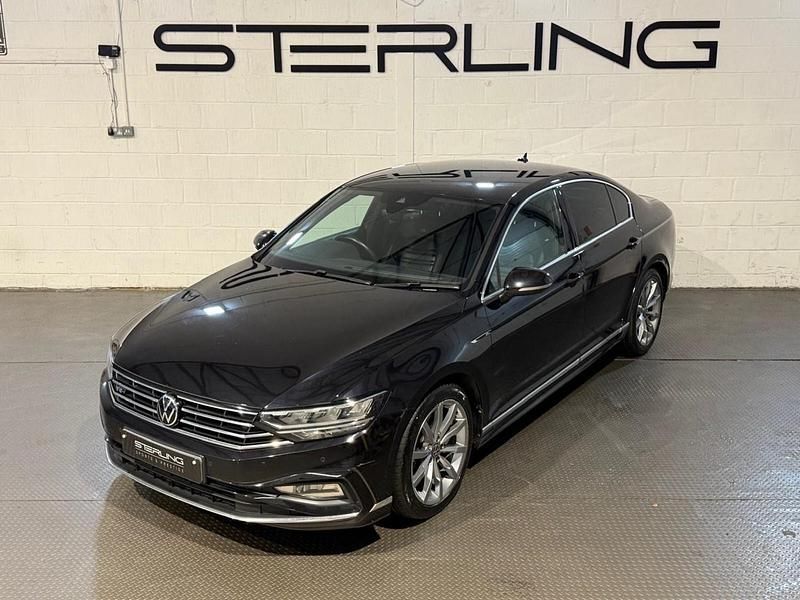 Used VW Passat R-line 2021 Black Sedan